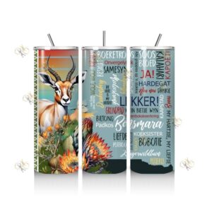 Afrikaans: Bok & Protea