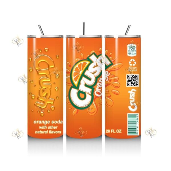 Crush 2 600ml Crush Orange Tumbler 2