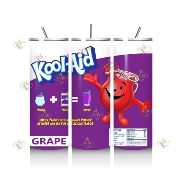 Kool aid 600ml Kool-Aid Grape Tumbler