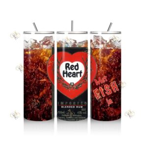 Red Heart Tumbler 1