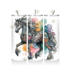 HORSE019 Horse Tumbler 19