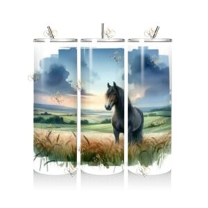 HORSE021 Horse Tumbler 21