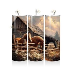 HORSE025 Horse Tumbler 25