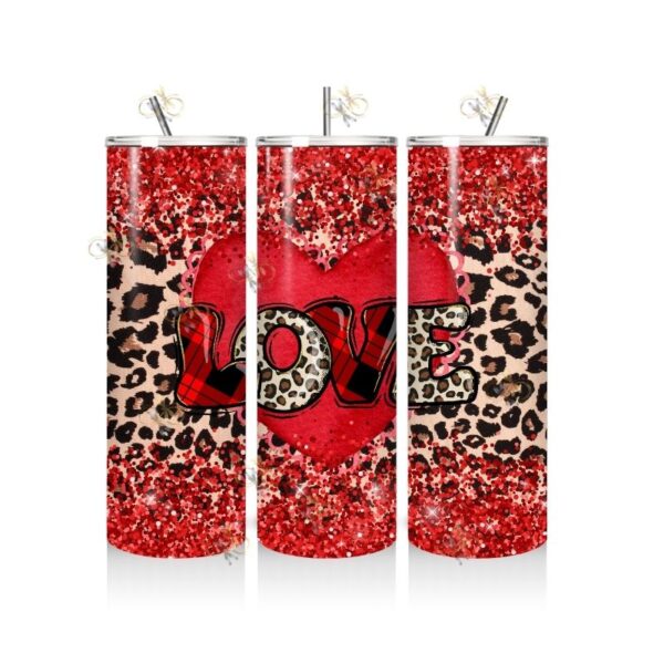 VAL001 Love / Valentines Day Tumbler 1
