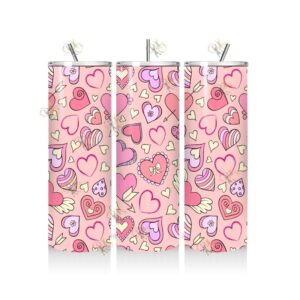 VAL017 Love / Valentines Day Tumbler 17