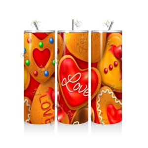 VAL018 Love / Valentines Day Tumbler 18