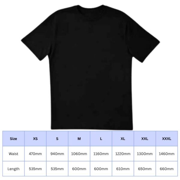 T Shirt Colours Black T-Shirt 3
