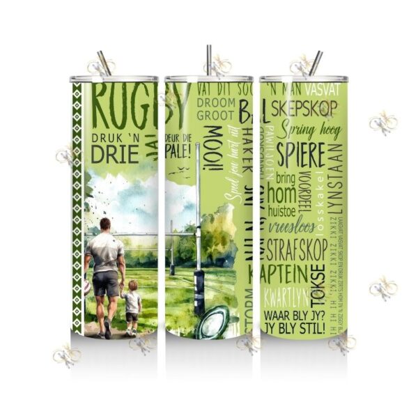 AFR016 Afrikaans: Rugby Groen